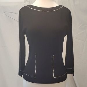 Cyrus black nwot women's m top.